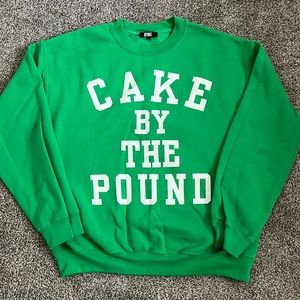 Beyonce “Cake By The Pound” Crewneck Sweatshirt SIZE M